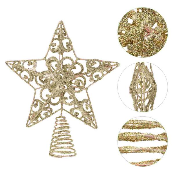 christmas decorations 1pc tree decor star-shaped adornment xmas home party supply
