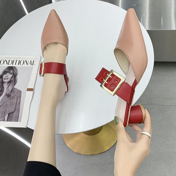dress shoes women high heels sandals wear flip flop casual pointed toe women's summer fashion thick with bottom, Black
dress shoes women high heels sandals wear flip flop casual pointed toe women's summer fashion thick with bottom, Black