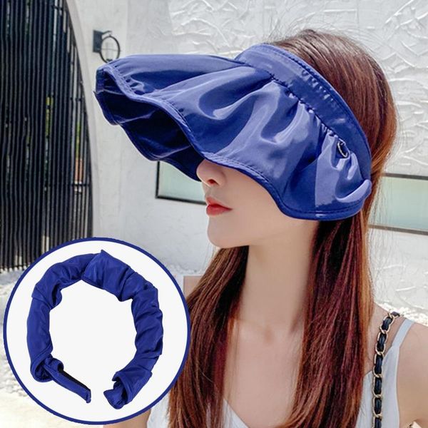 fashion solid color shell hat sun-proof female empty hats big brim sun cap beautiful protection caps wide, Blue;gray
fashion solid color shell hat sun-proof female empty hats big brim sun cap beautiful protection caps wide, Blue;gray