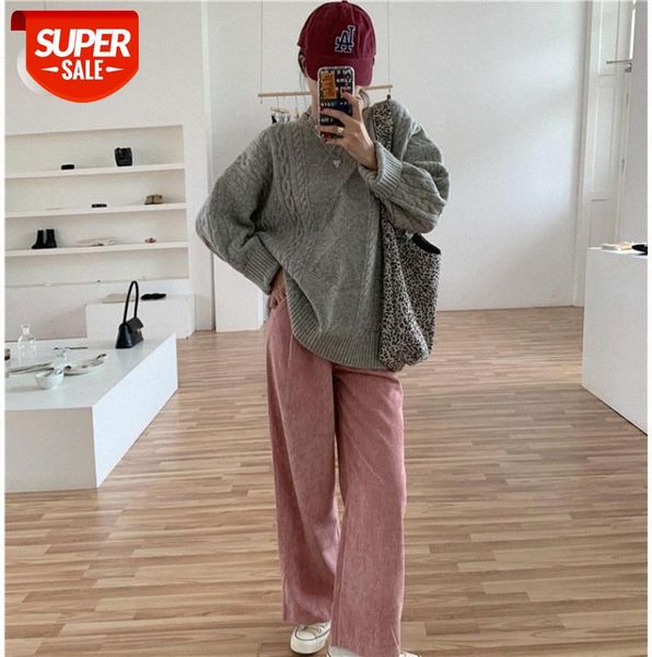 ladies also love soft and waxy sweaters, loose-fitting women's niche design, knitted pullover method #8f7x, Black;gray
ladies also love soft and waxy sweaters, loose-fitting women's niche design, knitted pullover method #8f7x, Black;gray