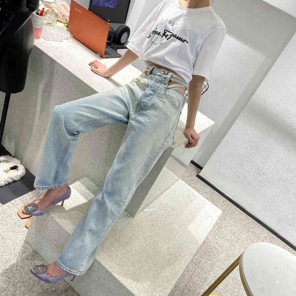 women's jeans the female waist refined the secret hollow high waist woman xh4f, Blue
women's jeans the female waist refined the secret hollow high waist woman xh4f, Blue