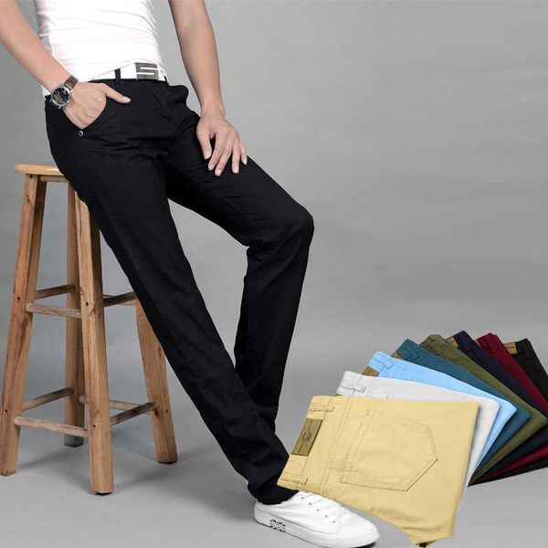 2019 fashion men elastic force jeans korean style simple casual pants solid color slim fit youth basic classical leisure, Blue
2019 fashion men elastic force jeans korean style simple casual pants solid color slim fit youth basic classical leisure, Blue