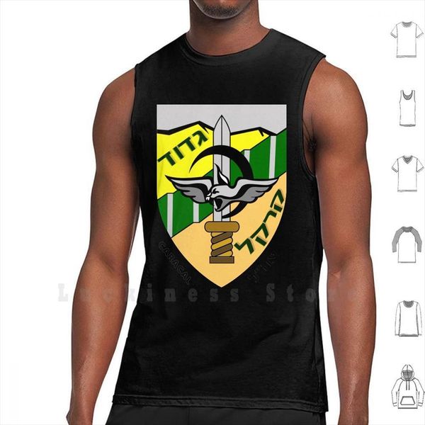 caracal battalion logo tank vest sleeveless infantry combat israel defense forces idf zahal, White;black
caracal battalion logo tank vest sleeveless infantry combat israel defense forces idf zahal, White;black