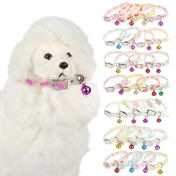 cat collars & leads silica gel luminous pet necklace random color dog collar with bells glowing at night cut supplies
cat collars & leads silica gel luminous pet necklace random color dog collar with bells glowing at night cut supplies
