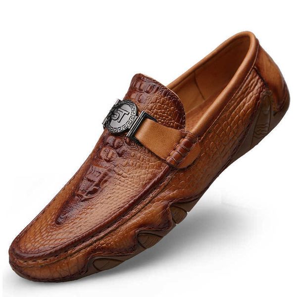 classic luxury skin shoes loafer men genuine leather slip-on moccasins handmade male casual drive walk luxury leisure footwear designer qual, Black
classic luxury skin shoes loafer men genuine leather slip-on moccasins handmade male casual drive walk luxury leisure footwear designer qual, Black