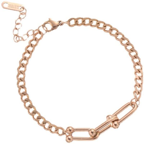 link, chain potcet korea 2021 fashion trend punk women's cuban temperament geometric retro bracelet jewelry, Black
link, chain potcet korea 2021 fashion trend punk women's cuban temperament geometric retro bracelet jewelry, Black