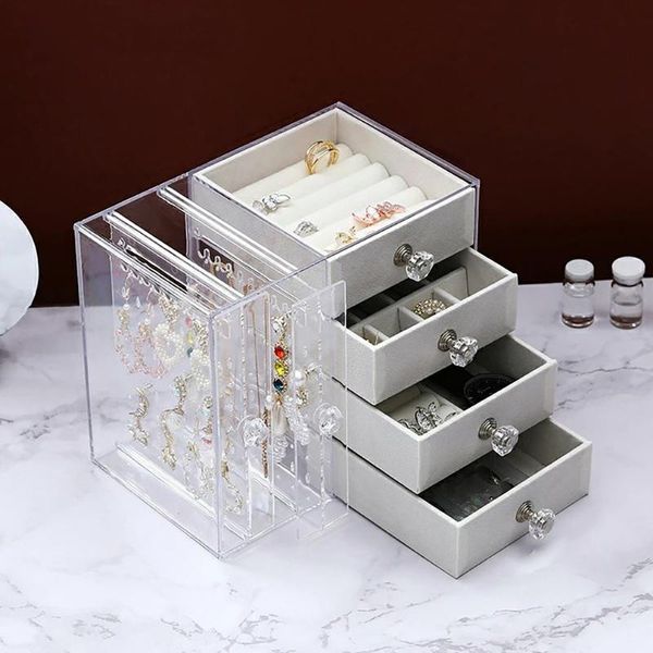multi compartment dust-proof flocking earrings storage box home table stud accessories rack bags
multi compartment dust-proof flocking earrings storage box home table stud accessories rack bags