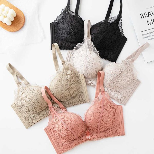 dianqi 61 thick small a cup bra no steel ring lace super gathered women's, Red;black
dianqi 61 thick small a cup bra no steel ring lace super gathered women's, Red;black