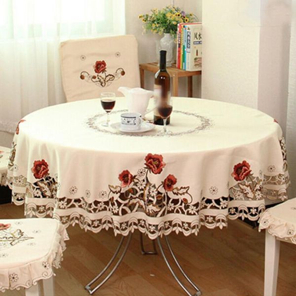 table cloth 1pcs tablecloth rural embroidered cover floral lace round dining banquet birthday party decorations
table cloth 1pcs tablecloth rural embroidered cover floral lace round dining banquet birthday party decorations