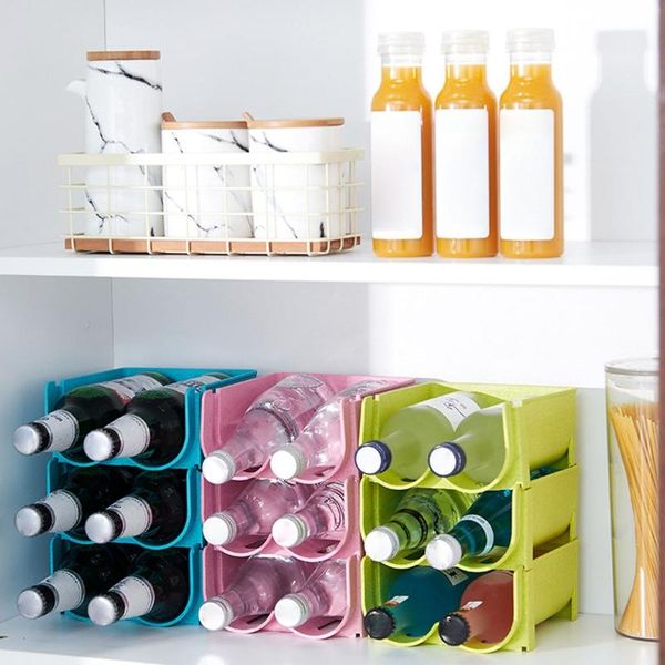 stackable drinks shelf water bottle holder healthy material drop-proof dispenser tool for refrigerator storage wine rack decorat bottles & j
stackable drinks shelf water bottle holder healthy material drop-proof dispenser tool for refrigerator storage wine rack decorat bottles & j
