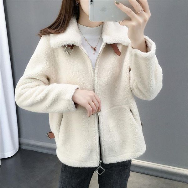 women's jackets autumn winter coat women turn down collar zipper pocket jacket solid slim female outerwear stylish plush s-xl, Black;brown
women's jackets autumn winter coat women turn down collar zipper pocket jacket solid slim female outerwear stylish plush s-xl, Black;brown