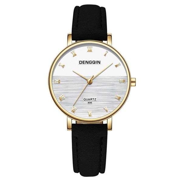 wristwatches women watches dengqin watch waterproof leather strap casual wrist drop zegarki damskie, Slivery;brown
wristwatches women watches dengqin watch waterproof leather strap casual wrist drop zegarki damskie, Slivery;brown