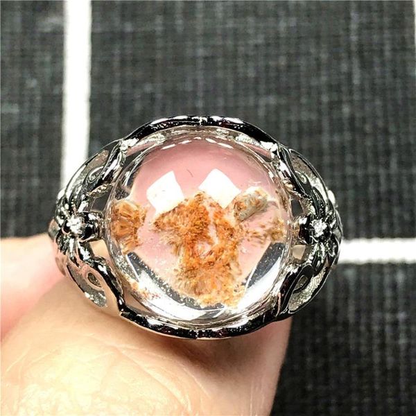 cluster rings 15x12mm natural red phantom quartz ring jewelry for woman man crystal round beads garden ghost silver adjustable, Golden;silver
cluster rings 15x12mm natural red phantom quartz ring jewelry for woman man crystal round beads garden ghost silver adjustable, Golden;silver