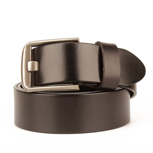 e5u men's leather head leather korean pin belts pants fashion versatile pinmen's pants casual wide needle belt, Black;brown
e5u men's leather head leather korean pin belts pants fashion versatile pinmen's pants casual wide needle belt, Black;brown