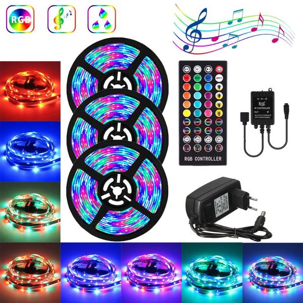 strips 10m 5m 15m music sync led strip rgb color party mood light 2835 colorful ribbon 12v timing remote controller adapter
strips 10m 5m 15m music sync led strip rgb color party mood light 2835 colorful ribbon 12v timing remote controller adapter