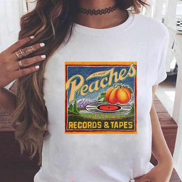 women's t-shirt peaches women shirts records tapes oversized tshirt summer ladies 2021 aesthetic streetwear graphic black, White
women's t-shirt peaches women shirts records tapes oversized tshirt summer ladies 2021 aesthetic streetwear graphic black, White