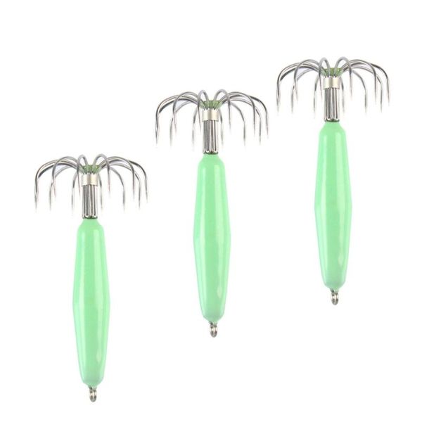stainless steel luminous squid hooks fishing tackle lures jigs hook 12 pin umbrella ocs fishhook accessories drop ship
stainless steel luminous squid hooks fishing tackle lures jigs hook 12 pin umbrella ocs fishhook accessories drop ship
