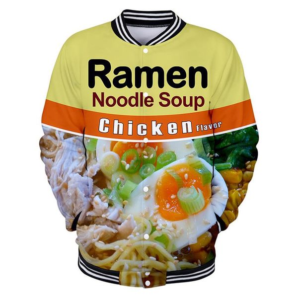 men's jackets japan ramen noodle soup 3d baseball jacket coat men women hoodie sweatshirts hip hop long sleeve boys girls hoodies, Black;brown
men's jackets japan ramen noodle soup 3d baseball jacket coat men women hoodie sweatshirts hip hop long sleeve boys girls hoodies, Black;brown
