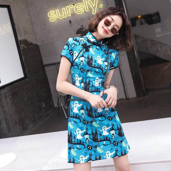 ethnic clothing flower printed satin slim qipao female vintage mandarin collar split chinese dress classic elegant short sleeve cheongsam su, Red
ethnic clothing flower printed satin slim qipao female vintage mandarin collar split chinese dress classic elegant short sleeve cheongsam su, Red