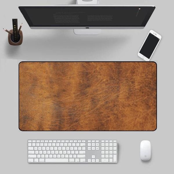 mouse pads & wrist rests tan brown old leather ethical cowhide and skin pad gaming large non-slip desk mat for office/home
mouse pads & wrist rests tan brown old leather ethical cowhide and skin pad gaming large non-slip desk mat for office/home