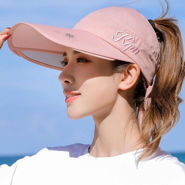 wide brim hats summer sun hat visor cap female scalable empty baseball uv protection beach with windproof rope, Blue;gray
wide brim hats summer sun hat visor cap female scalable empty baseball uv protection beach with windproof rope, Blue;gray