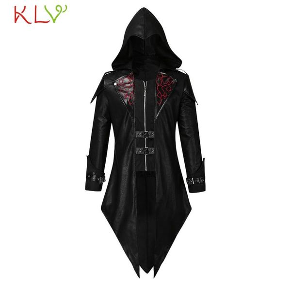 men's jackets winter jacket men pu leather gothic punk uniform hoodie coat vintage party streetwear outwear chaqueta hombre 19oct, Black;brown
men's jackets winter jacket men pu leather gothic punk uniform hoodie coat vintage party streetwear outwear chaqueta hombre 19oct, Black;brown