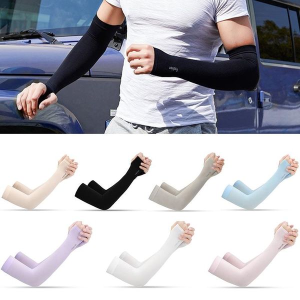 elbow & knee pads 4pcs sport arm sleeves uv sun protect anti-slip ice silk sleeve sunscreen summer gloves outdoor riding 2 pairs, Black;gray
elbow & knee pads 4pcs sport arm sleeves uv sun protect anti-slip ice silk sleeve sunscreen summer gloves outdoor riding 2 pairs, Black;gray