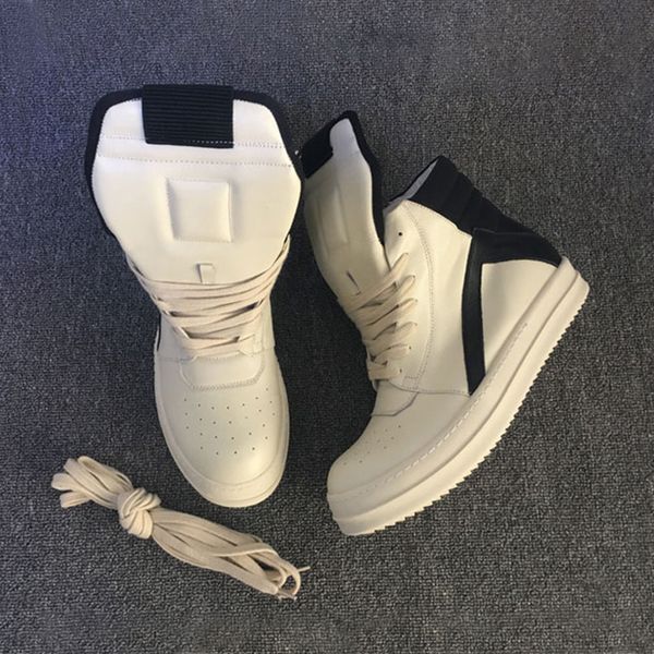 white women ankle boots high fashion sneakers genuine leather street culture women's flat lace up shoes woman footwear p15d50, Black
white women ankle boots high fashion sneakers genuine leather street culture women's flat lace up shoes woman footwear p15d50, Black