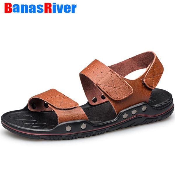 sandals 2021 fashion summer shoes leather men casual non-slip rubber soles beach flip flops slippers outdoor sport, Black
sandals 2021 fashion summer shoes leather men casual non-slip rubber soles beach flip flops slippers outdoor sport, Black