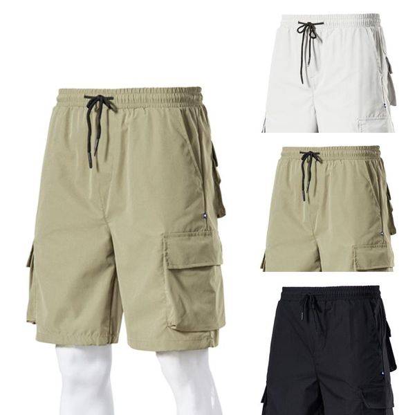 men's shorts 2021 solid color summer thin cargo pants slimming casual multi-pocket five-cent, White;black
men's shorts 2021 solid color summer thin cargo pants slimming casual multi-pocket five-cent, White;black