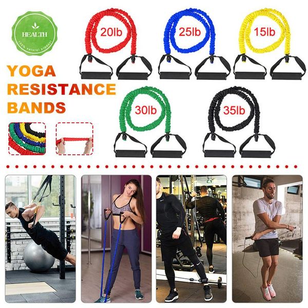 resistance bands 5 levels with handles yoga pull rope elastic fitness exercise tube band for home workouts strength training
resistance bands 5 levels with handles yoga pull rope elastic fitness exercise tube band for home workouts strength training