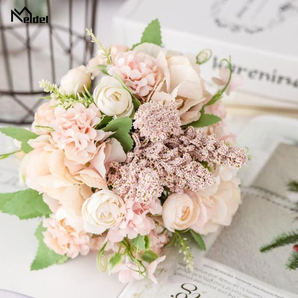 meldel artificial flower mini bouquet silk rose peony mixed fake bunch wedding sister home party decor decorative flowers & wreaths
meldel artificial flower mini bouquet silk rose peony mixed fake bunch wedding sister home party decor decorative flowers & wreaths