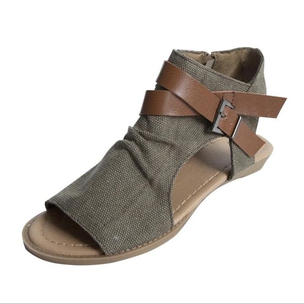 sandals 2021 women large size shoes woman roman summer hollow low ladies buckle strap sandalias mujer, Black
sandals 2021 women large size shoes woman roman summer hollow low ladies buckle strap sandalias mujer, Black