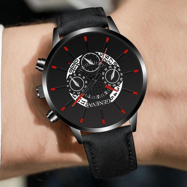 wristwatches fashion men's decoration 6-hand quartz watch luxury leather strap business relogio masculino, Slivery;brown
wristwatches fashion men's decoration 6-hand quartz watch luxury leather strap business relogio masculino, Slivery;brown
