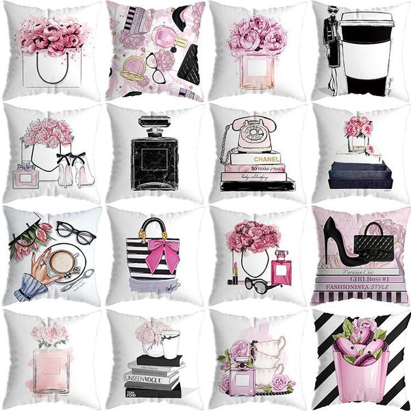 cushion/decorative pillow cross border perfume bottle series: pillow, sleeve, short pile, home furnishing sofa cushion set.
cushion/decorative pillow cross border perfume bottle series: pillow, sleeve, short pile, home furnishing sofa cushion set.