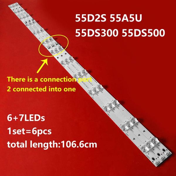 backlight strip chdmt55lb53-led3030-v0.7 lb-c550u17-e3-l-zm for 55ds300 55d3s 55u1 55d2s 55f8 55d2p 55a3u 55a5u 55d3700i led strips
backlight strip chdmt55lb53-led3030-v0.7 lb-c550u17-e3-l-zm for 55ds300 55d3s 55u1 55d2s 55f8 55d2p 55a3u 55a5u 55d3700i led strips