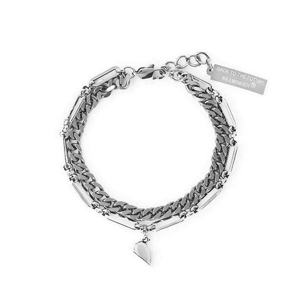 link, chain strikingly heart-stirring stacking stitching magnets love each other bracelet lovers, Black
link, chain strikingly heart-stirring stacking stitching magnets love each other bracelet lovers, Black
