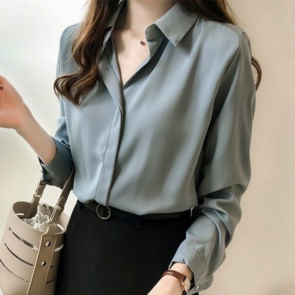 womens and blouses turn down collar office ladies blouses woman long sleeve chiffon blouse women blusas c277 210602, White
womens and blouses turn down collar office ladies blouses woman long sleeve chiffon blouse women blusas c277 210602, White