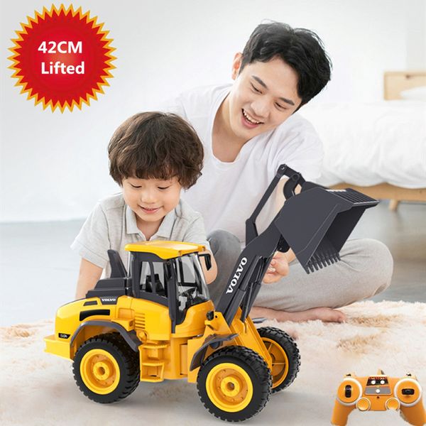 high simulation loader truck engineering vehicle 2.4g rc excavator truck with light sound effect bucket lifting rc bulldozer toy
high simulation loader truck engineering vehicle 2.4g rc excavator truck with light sound effect bucket lifting rc bulldozer toy