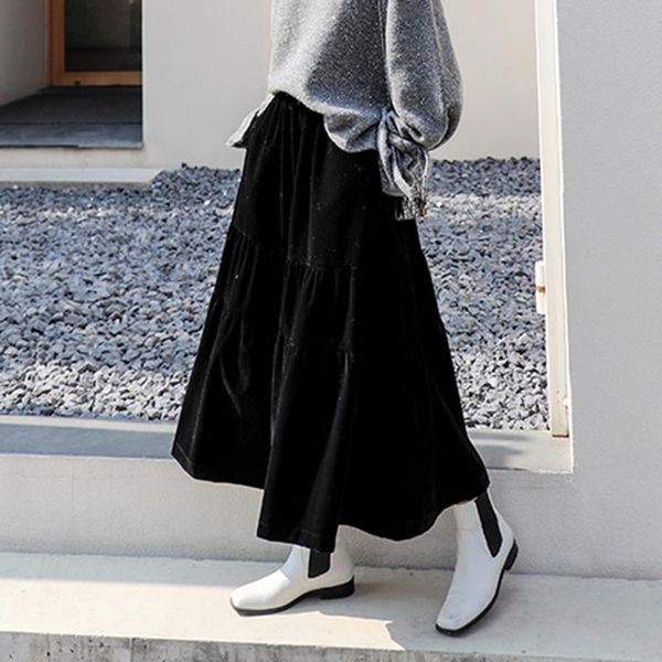 skirts cute high waist plus size womens elastic gothic long skirt winter school visual faldas women's clothing by50bsq, Black
skirts cute high waist plus size womens elastic gothic long skirt winter school visual faldas women's clothing by50bsq, Black