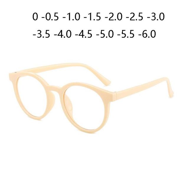 sunglasses beige frame clear mirror nearsighted eyeglasses retro oval candy colors short-sighted glasses diopter 0 -0.5 -1.0 to -6.0, White;black
sunglasses beige frame clear mirror nearsighted eyeglasses retro oval candy colors short-sighted glasses diopter 0 -0.5 -1.0 to -6.0, White;black