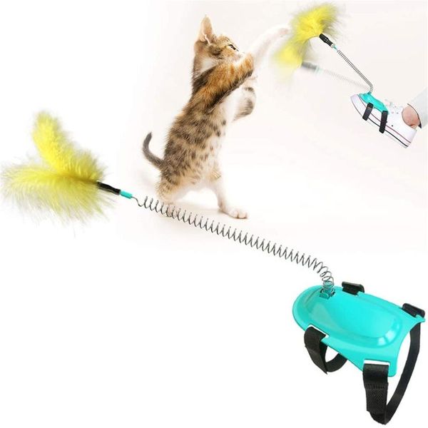 interactive cat toy foot funny stick spring feather pet rod cats toys wholesale
interactive cat toy foot funny stick spring feather pet rod cats toys wholesale