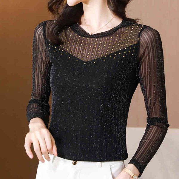 women's t-shirt thin black knit diamonds t-shirt women long sleeve t korean fall fashion women's clothes femme poles mujer shirt g, White
women's t-shirt thin black knit diamonds t-shirt women long sleeve t korean fall fashion women's clothes femme poles mujer shirt g, White