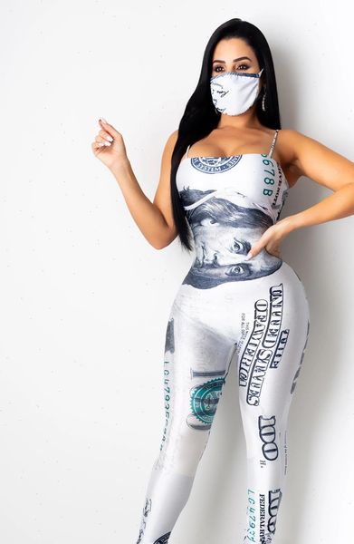 dollar printed fitness backless womens jumpsuit bodycon active wear club outfits drop good quality, Black;white
dollar printed fitness backless womens jumpsuit bodycon active wear club outfits drop good quality, Black;white