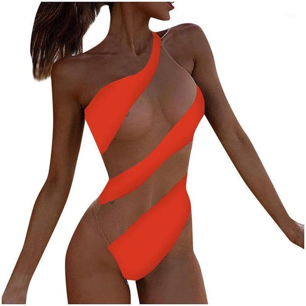 women's swimwear ladies one piece swimsuit perspective fashion womens color matching siamese beachwear summer style, White;black
women's swimwear ladies one piece swimsuit perspective fashion womens color matching siamese beachwear summer style, White;black