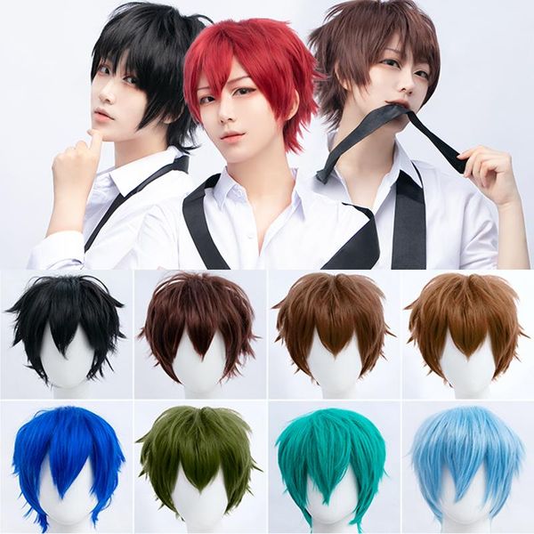 synthetic wigs short wig black white purple pink high temperature costume party cosplay multi 17color 30cm halloween
synthetic wigs short wig black white purple pink high temperature costume party cosplay multi 17color 30cm halloween