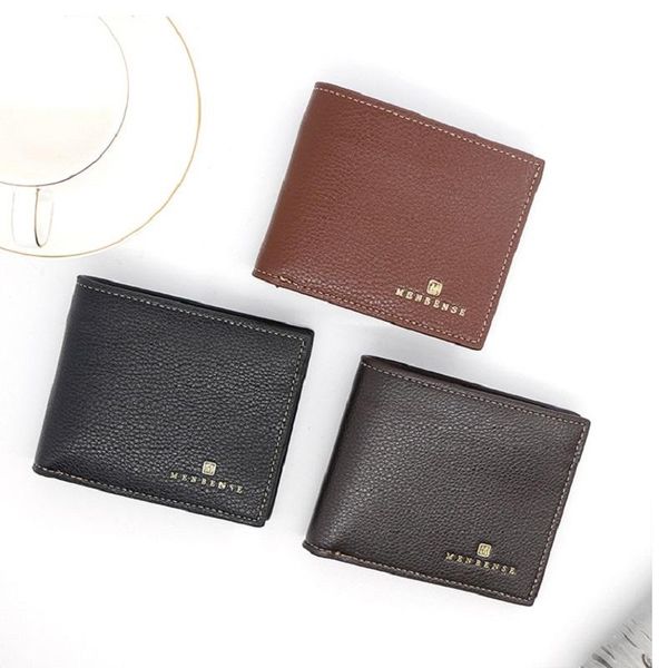 menbense men wallet short large-capacity wallets designer fashion solid color business coin purse money purses bag, Red;black
menbense men wallet short large-capacity wallets designer fashion solid color business coin purse money purses bag, Red;black