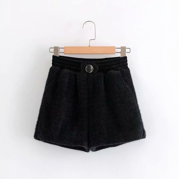 women's shorts 2021 spring thick a broad-legged woman's elastic high black waistband for female, White;black
women's shorts 2021 spring thick a broad-legged woman's elastic high black waistband for female, White;black