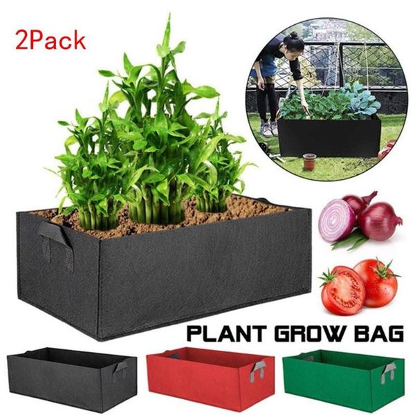 planters & pots 2 packs plant growth bag fabric raised garden bed rectangle breathable planting container grow supplies
planters & pots 2 packs plant growth bag fabric raised garden bed rectangle breathable planting container grow supplies