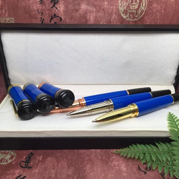 resin material student ink pen high-end office writing signature with box ballpoint pens, Blue;orange
resin material student ink pen high-end office writing signature with box ballpoint pens, Blue;orange